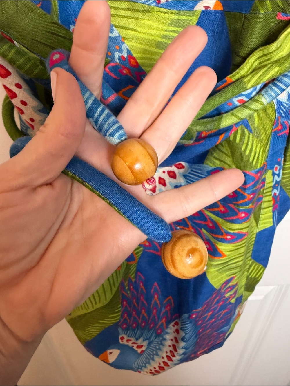 Farm Rio Macaw Linen Dress - Picture 6 of 9